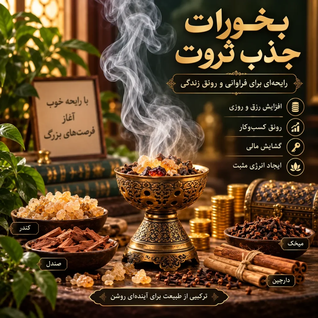 بخورات جذب ثروت