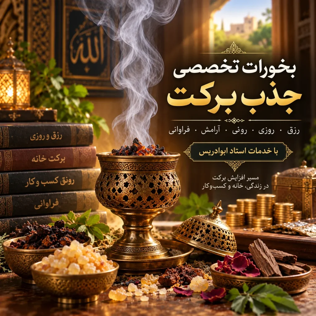 بخورات تخصصی جذب برکت