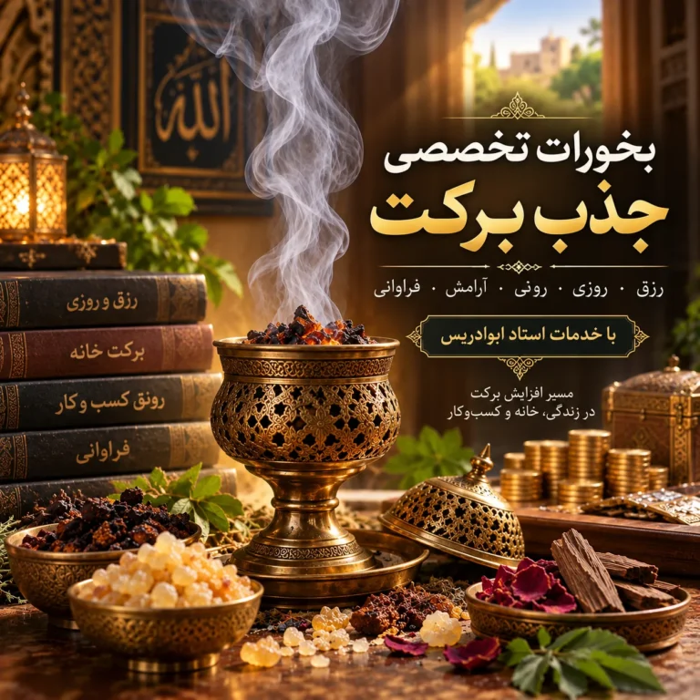 بخورات تخصصی جذب برکت