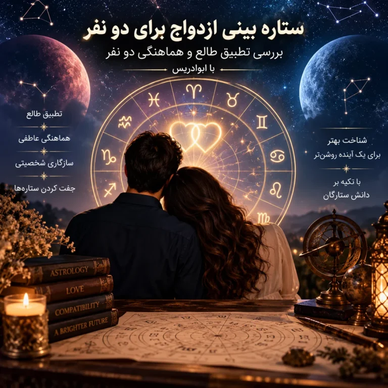 ستاره بینی ازدواج برای دونفر