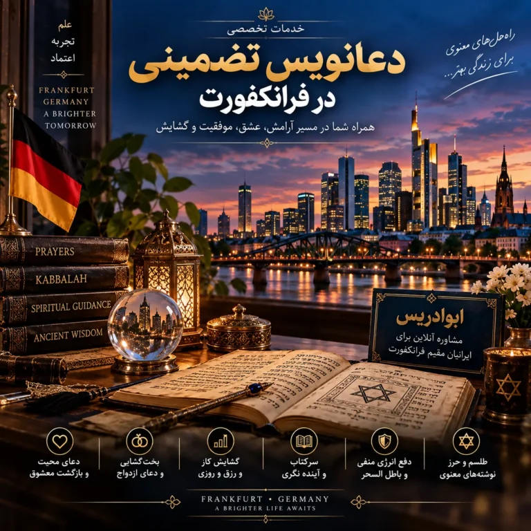 دعانویس تضمینی در فرانکفورت